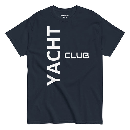 Navy “YACHT CLUB” abstrakt. T