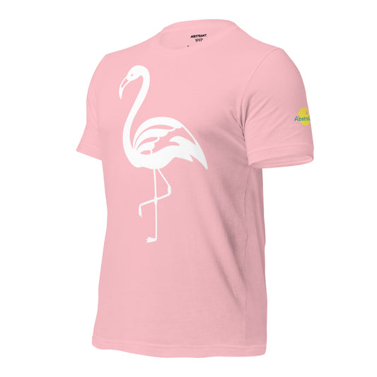 “White Flamingo” abstrakt. T